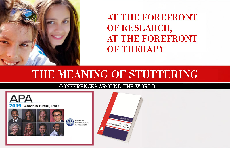 Psychological meaning of stuttering